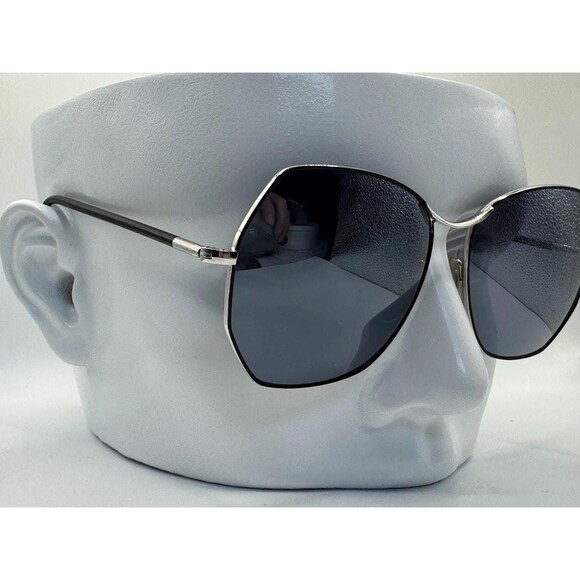 True Vintage Oversize SunglassesNOSSilver Mirror Lens Oleg Cassini